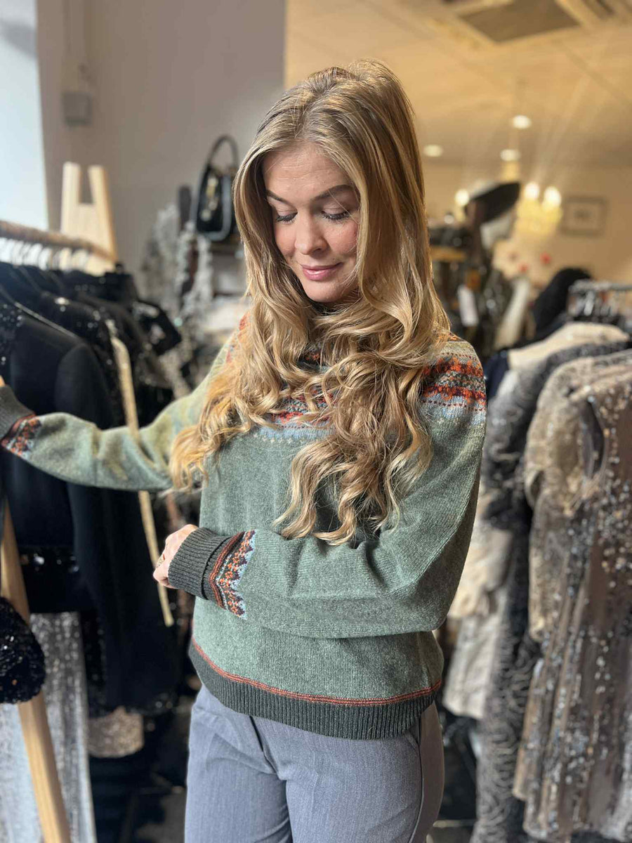 Eribe - Alpine Short sweater - Braemar (Grøn)