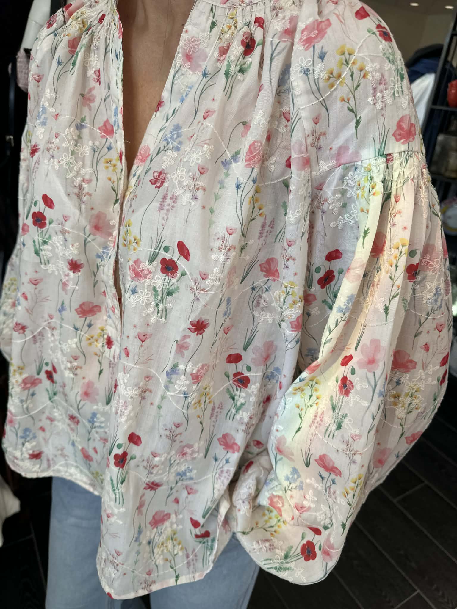 Lecoco - Novella shirt - Flowers