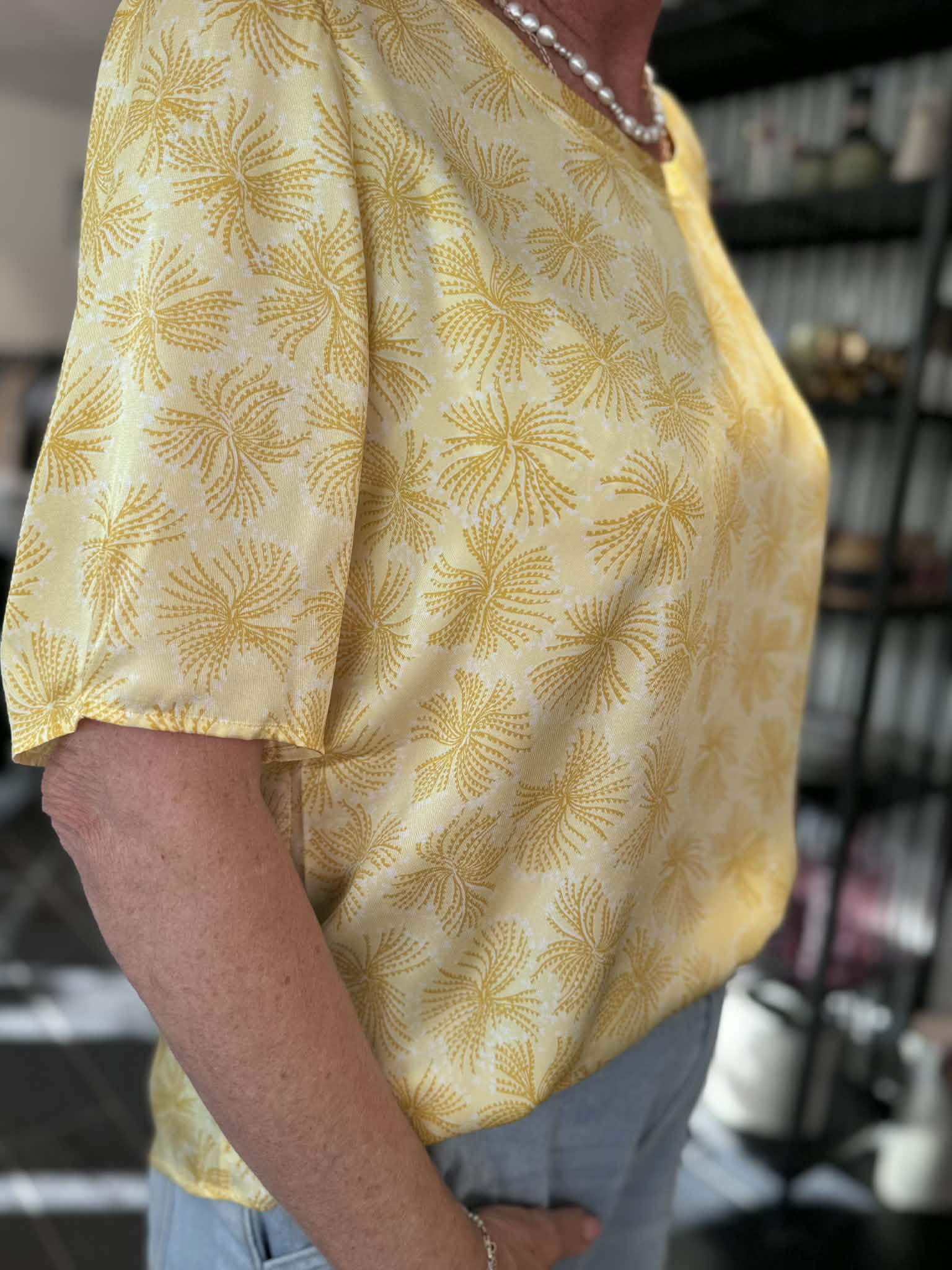 Charlotte Sparre - Seafleur my tee - Yellow
