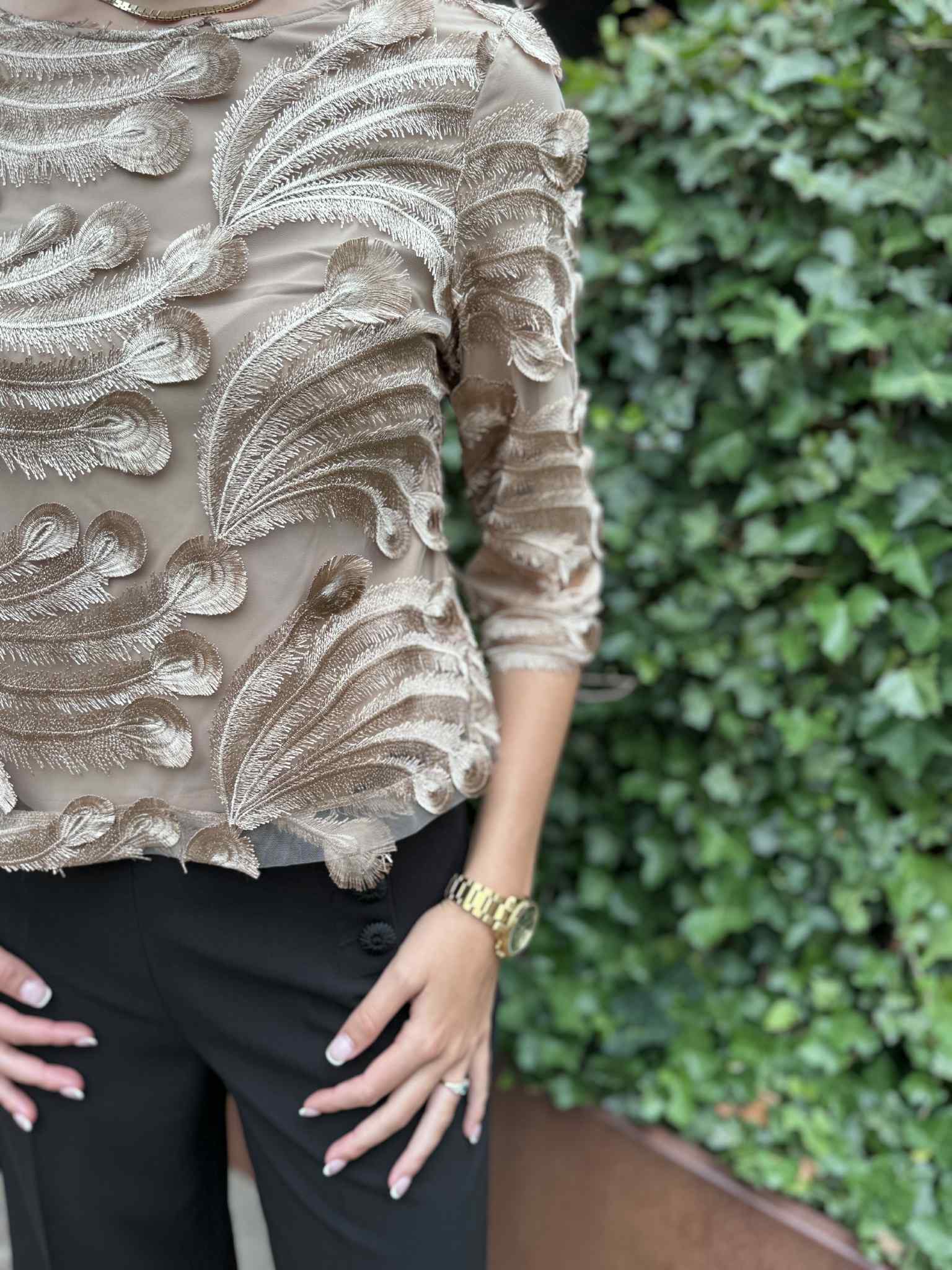 Bruuns Bazaar - Dandelion Ignara bluse