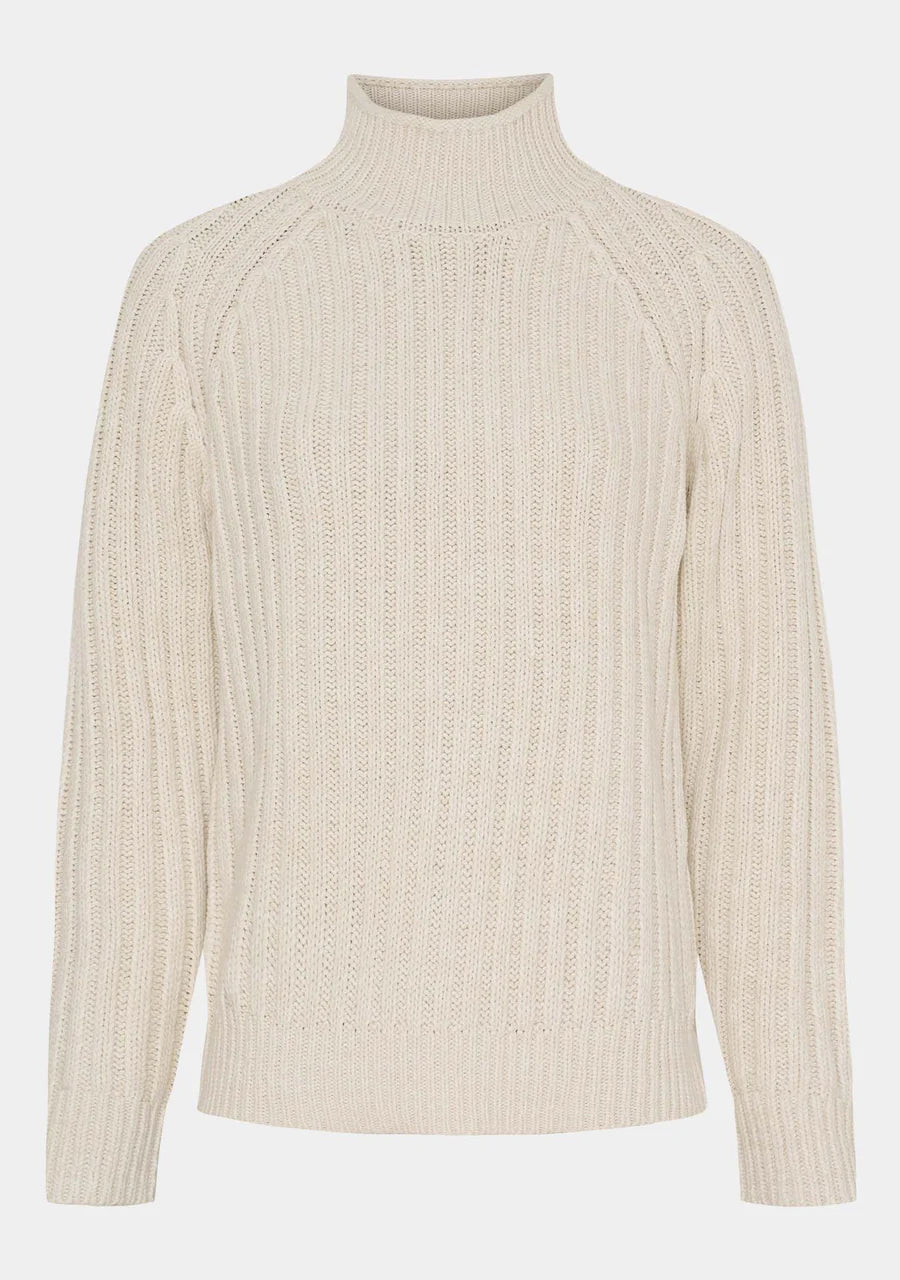 ISay - Gwen Highneck pullover - Broken White
