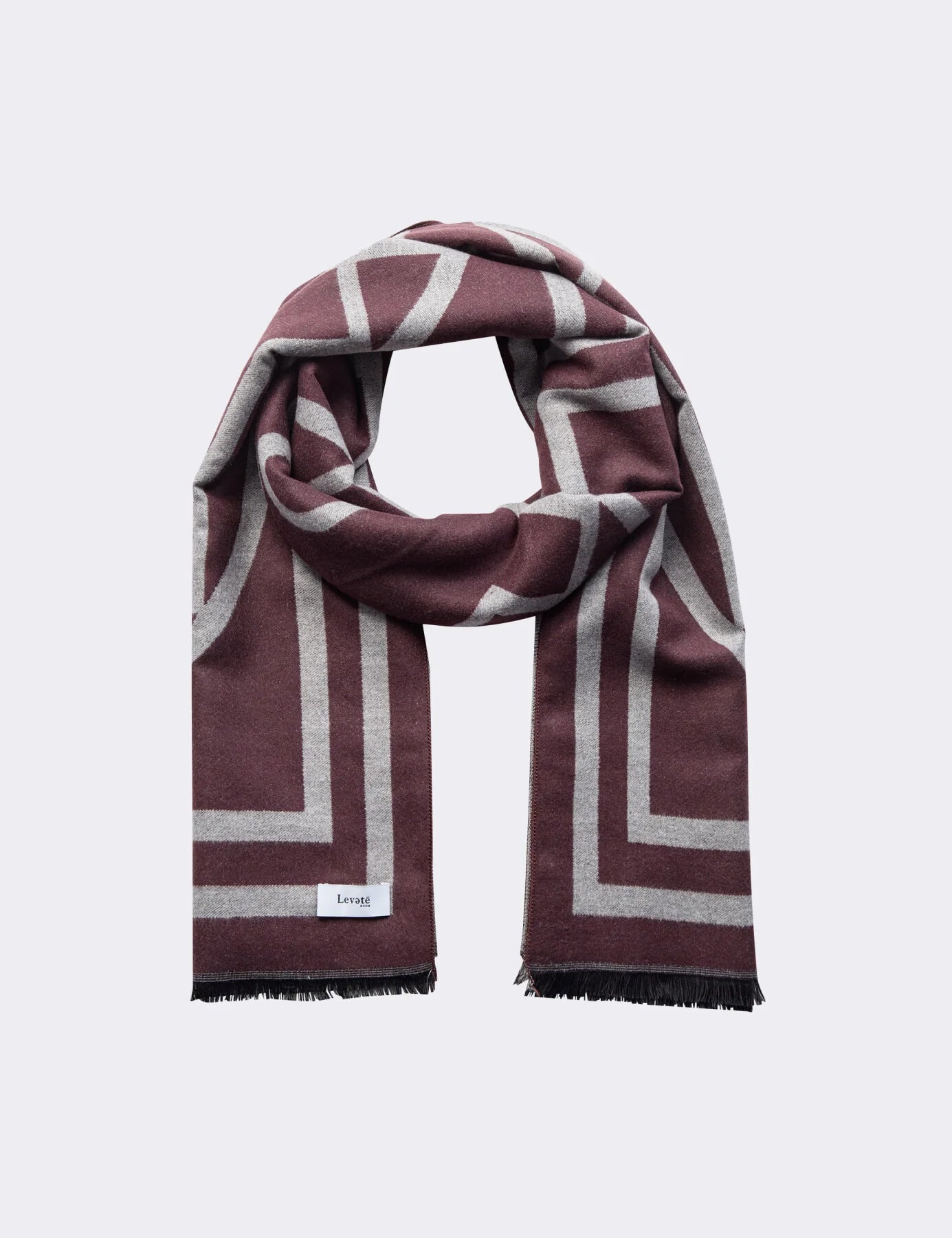 Leveté - Hartley Scarf - bordeaux