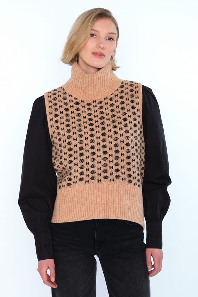 Hést - Logo vest - Beige