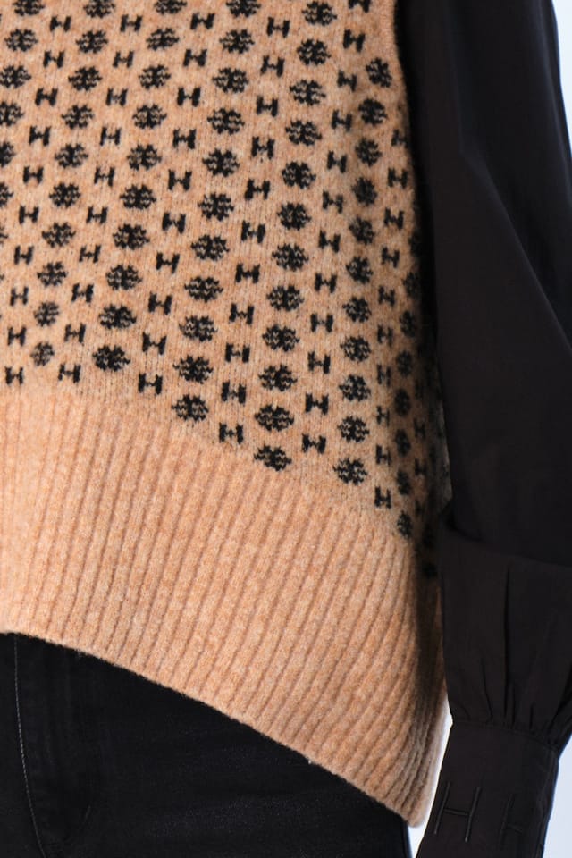 Hést - Logo vest - Beige