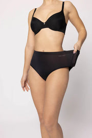 Ysabel Mora - High waist onesize panty - black