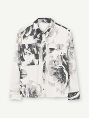 Gustav - Ilona Shirt - Perfectly Pale w. Flowers