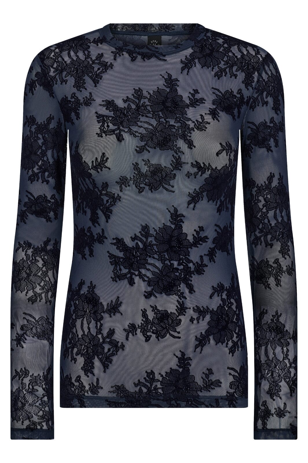 Hype the Detail - Lace blouse - Navy