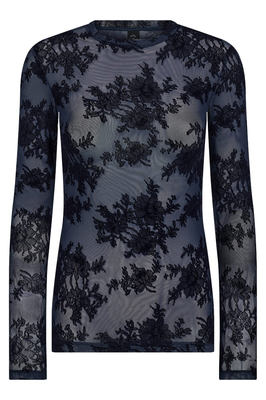 Hype the Detail - Lace blouse - Navy