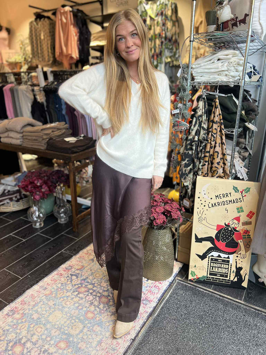 Lecoco - Liliana chemise kjole - Brun