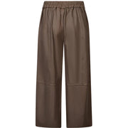 Depeche - LaurenDEP MW Full Length Wide Leg - Coffee