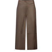 Depeche - LaurenDEP MW Full Length Wide Leg - Coffee