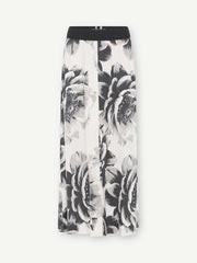 Gustav - Leise long skirt - Perfectly Pale w. Flowers
