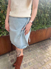Leveté Room - Kosa skirt - Light denim blue