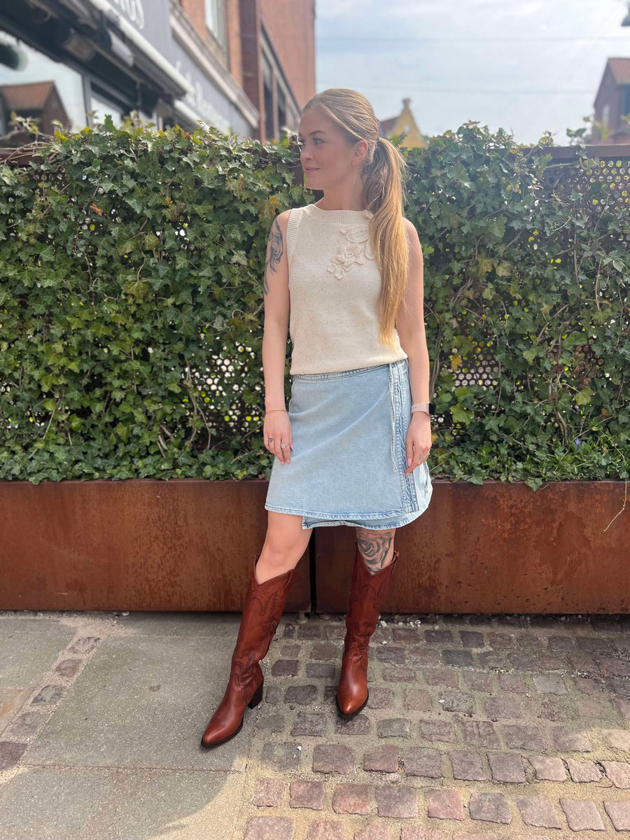 Leveté Room - Kosa skirt - Light denim blue