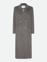 Rosemunde - Tova LS long coat - light grey