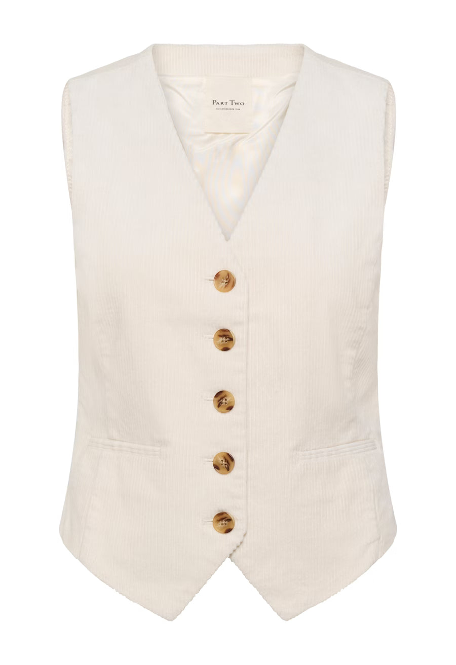 Part Two - Linka vest - Eggnog
