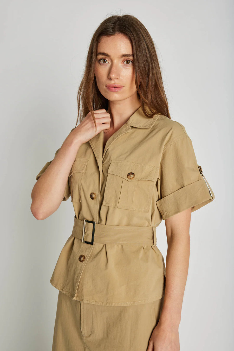PBO - Liora blouse - Chinchilla