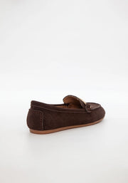 Duffy - Ruskind loafers - Dark brown