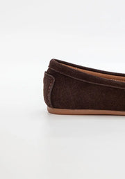Duffy - Ruskind loafers - Dark brown