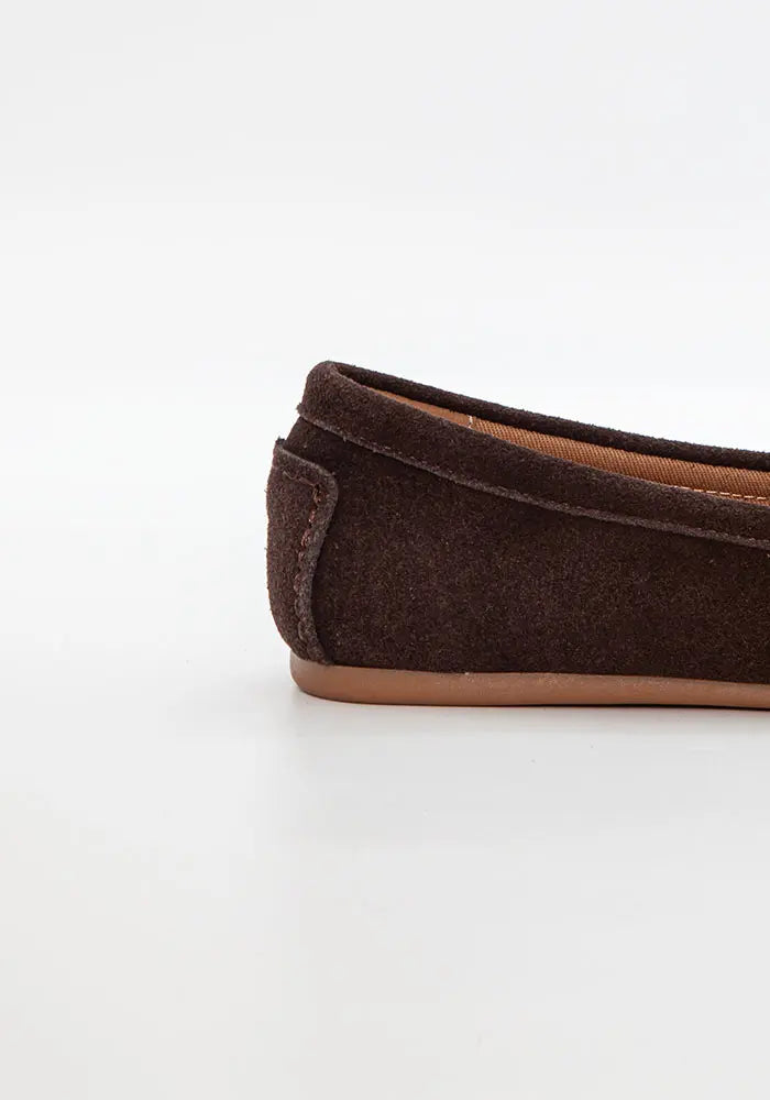 Duffy - Ruskind loafers - Dark brown