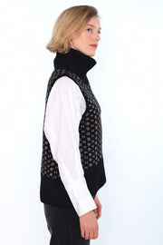 Hést - Logo vest - Jet black