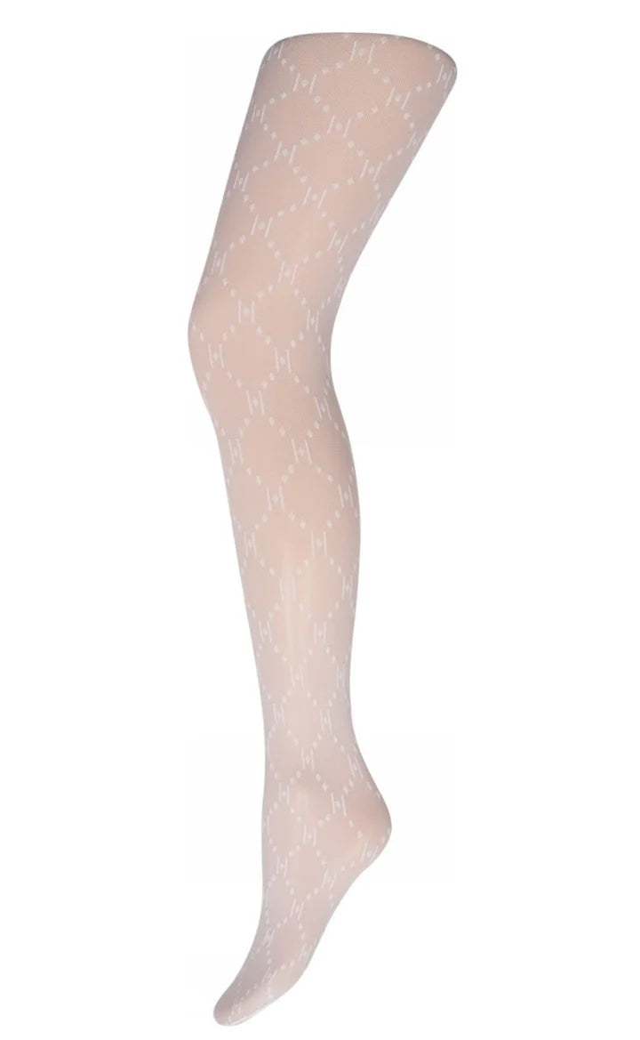 Hype the Detail - logo tights - hvid/hvid