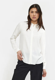 Soft Rebels - Freedom LS shirt - Snow white