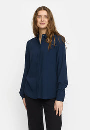 Soft Rebels - Freedom LS shirt - Total eclipse