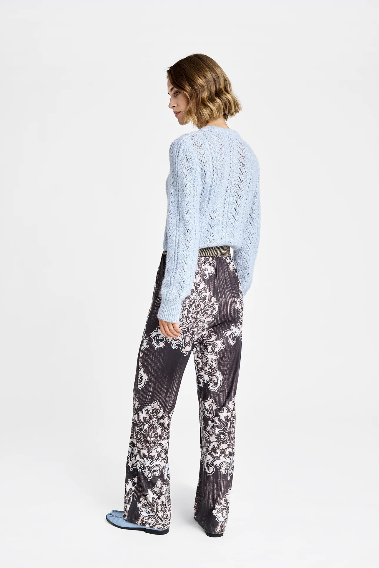 Gustav - Marisa jersey pants - Ornament Print