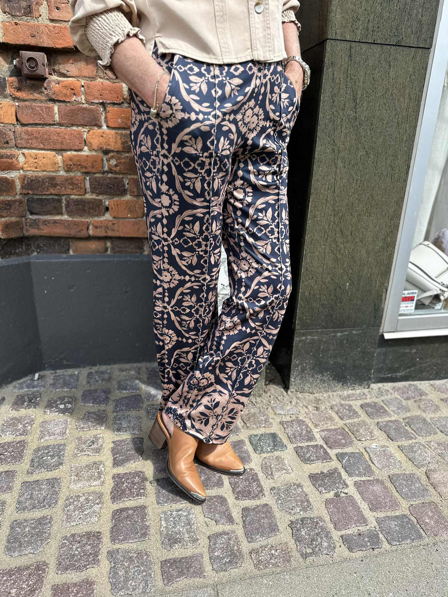 Gustav - Marisa pant - Camel/navy