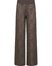 Hype the Detail - Lace Mesh Pants - Moro