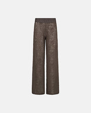 Hype the Detail - Lace Mesh Pants - Moro