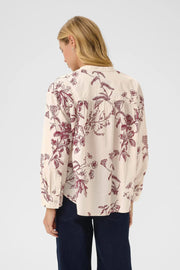 Part Two - Natale bluse - Tawny Port