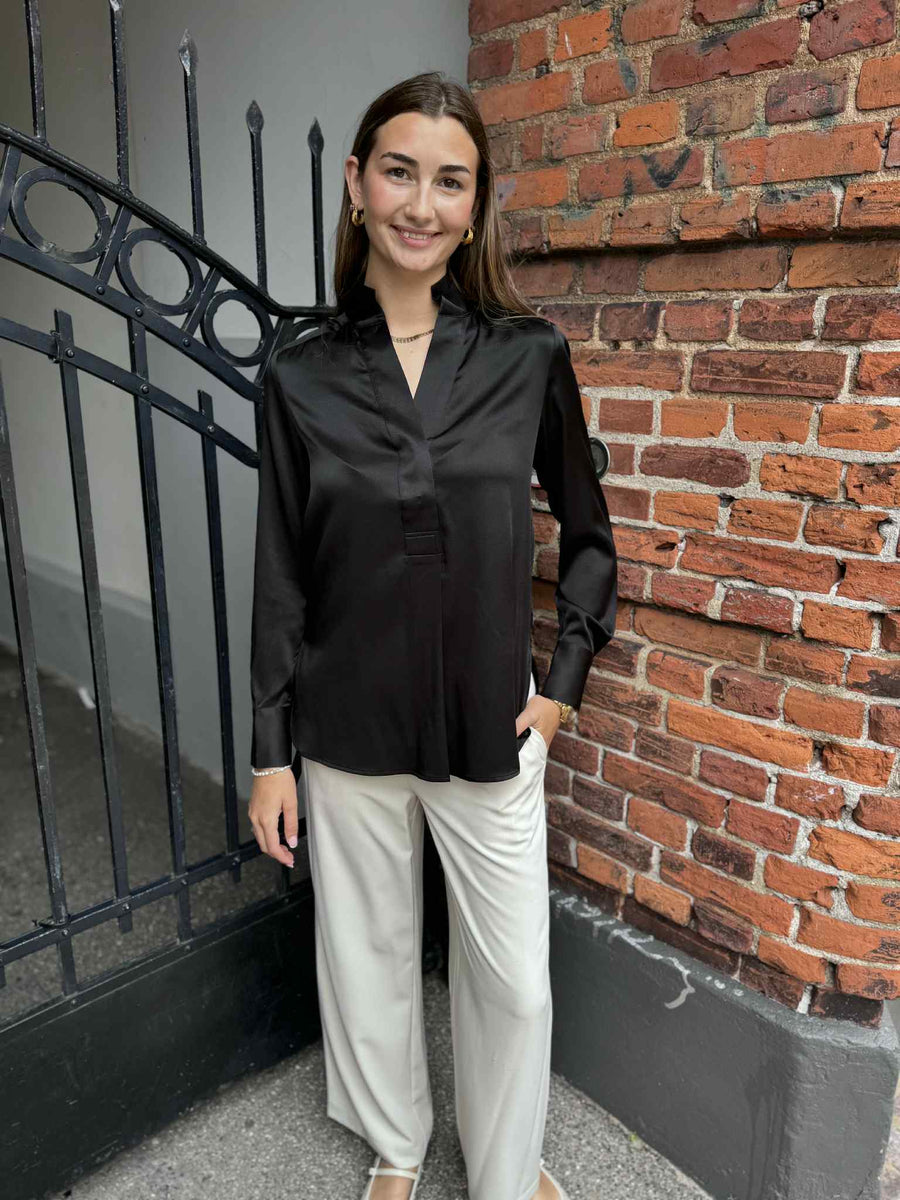 Dea Kudibal - Nate blouse w. cuffs - black