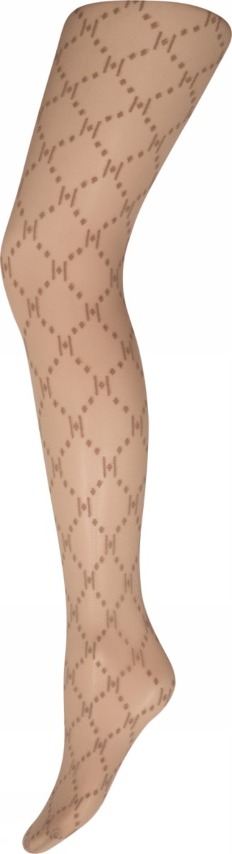 Hype the Detail - Logo Tights - Natur/brun