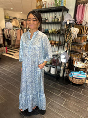 Charlotte Sparre - Claudia nifty dress - Blue