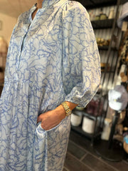 Charlotte Sparre - Claudia nifty dress - Blue