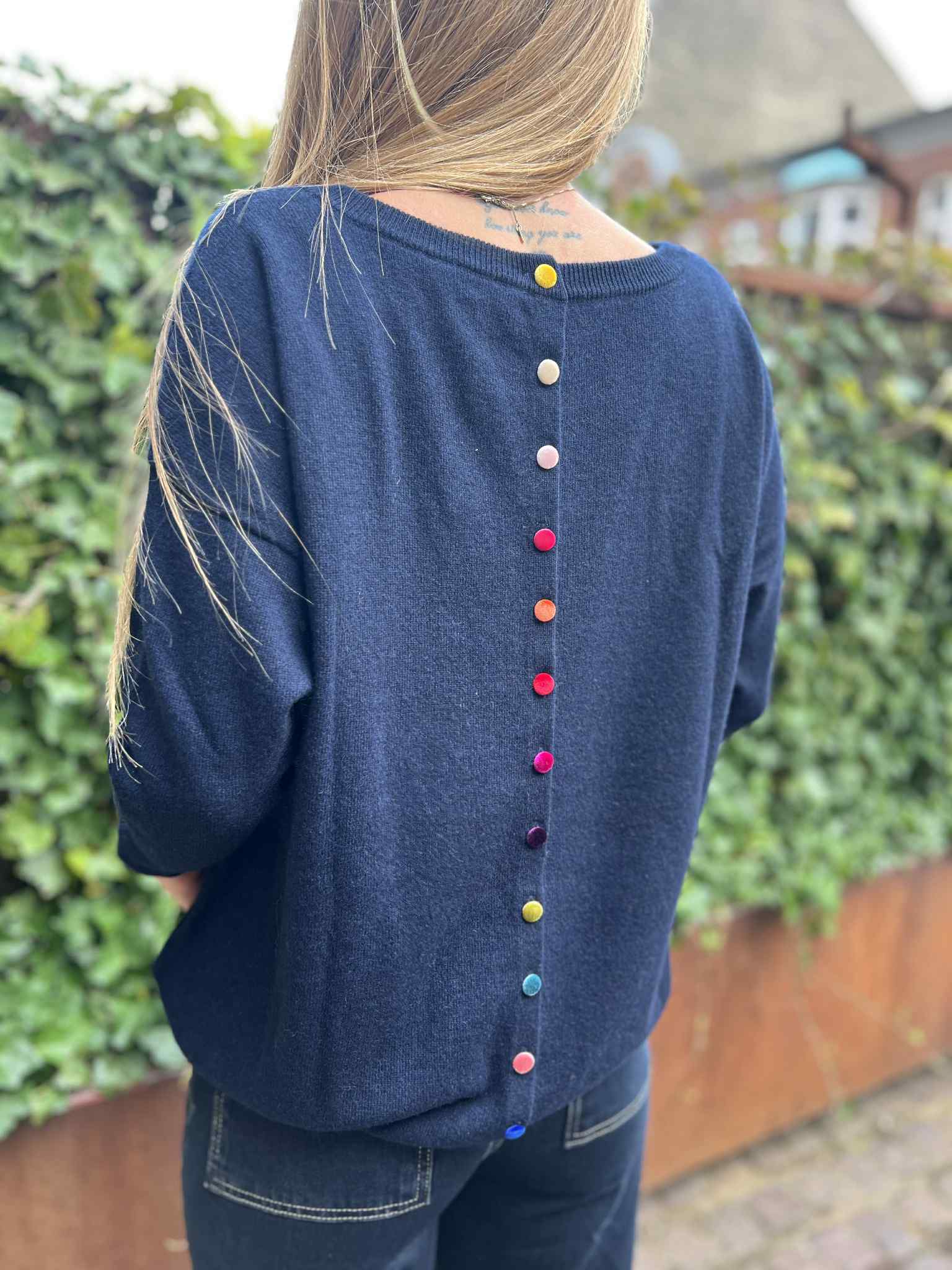 Estheme - Oversize button back - Nuit