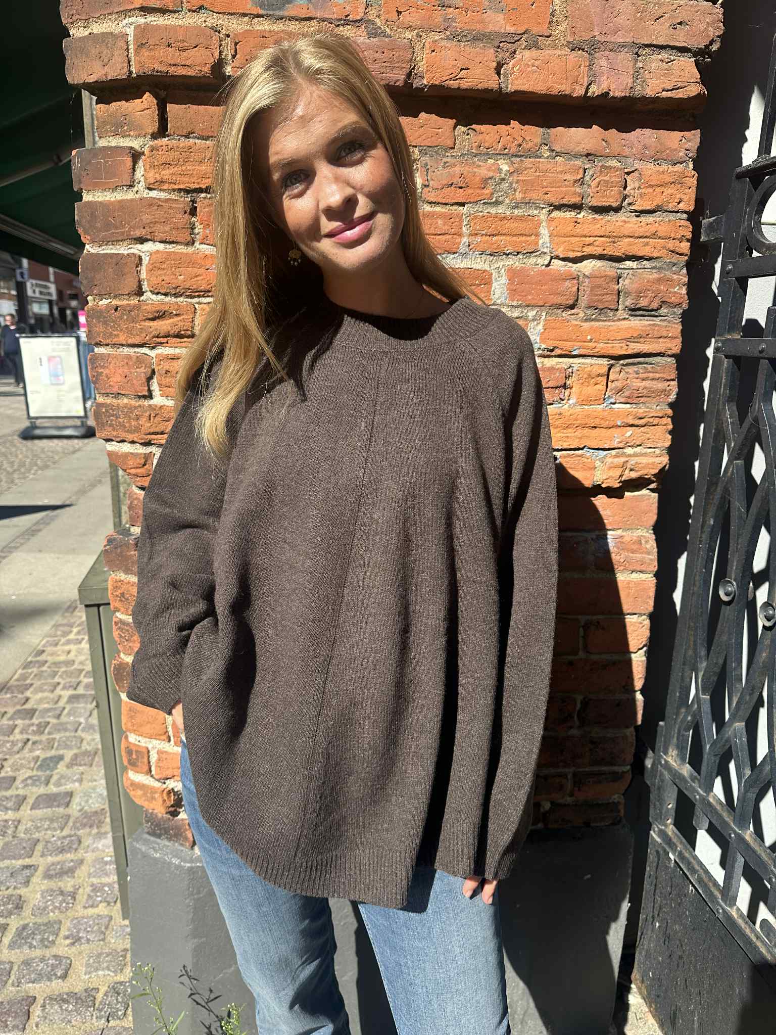 Lundgaard - One size knit - Brun