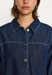 Soft Rebels - Portia Bluse - Dark blue