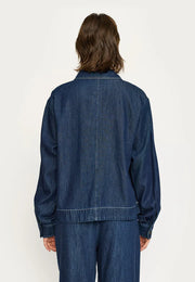 Soft Rebels - Portia Bluse - Dark blue