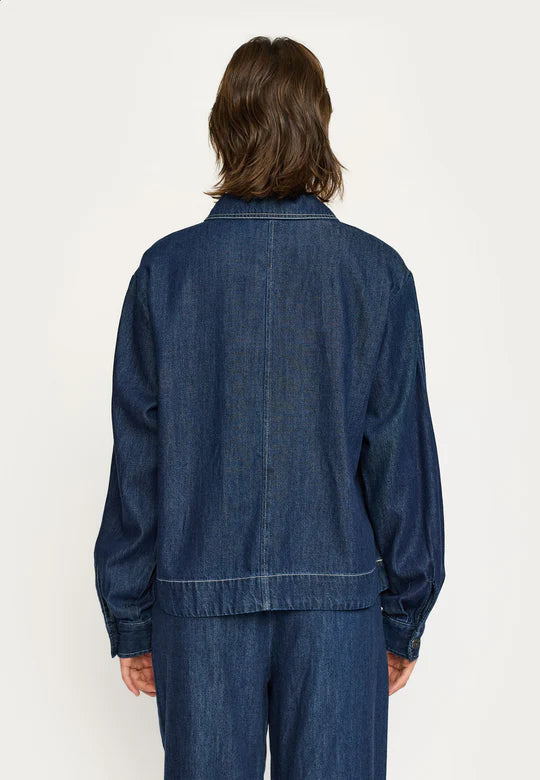 Soft Rebels - Portia Bluse - Dark blue