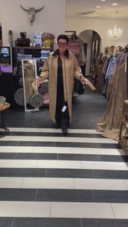 In Wear - Halo long trench - Tannin