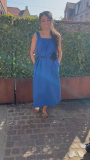 La Rouge - Vilma kjole - Blue