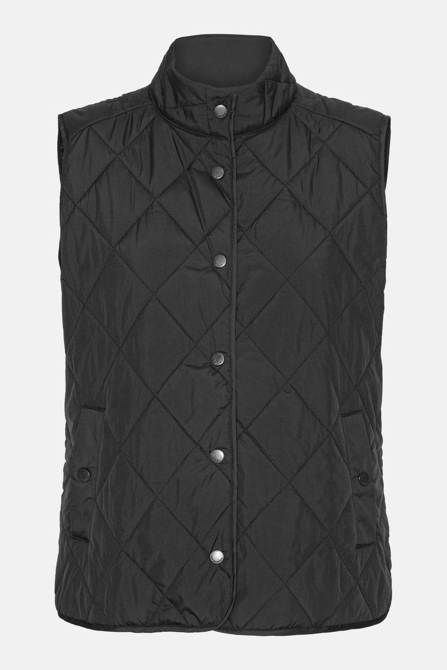Ilse Jacobsen - Quiltet short vest - Sort