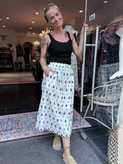 Soft Rebels - Rivory Skirt - Artic Wolf