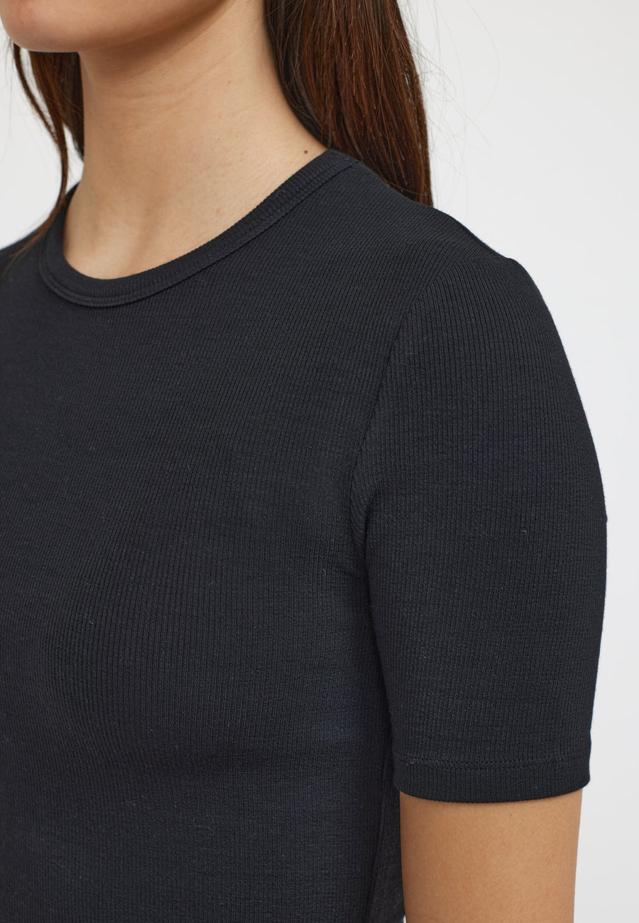 Soft Rebels - Fenja SS Top - Black