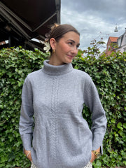 Lundgaard - Rollneck - Grå
