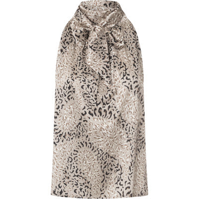 Charlotte Sparre - Bow top - Spunk Taupe