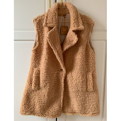 PREORDER Boho Love - Teddy vest lang